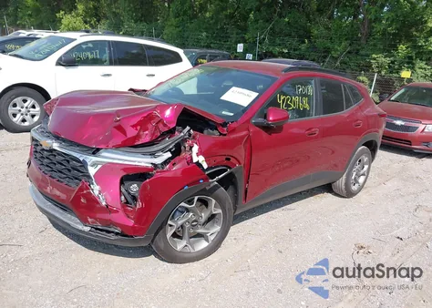 2025 Chevrolet Trax Fwd Lt z USA, uszkodzony, nr VIN KL77LHEP2SC170188